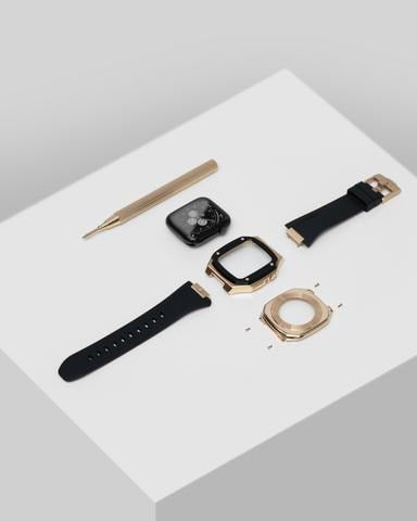 40MM】APPLE WATCH CASE - SP40 ROSE GOLD/BLACK | M9 collection