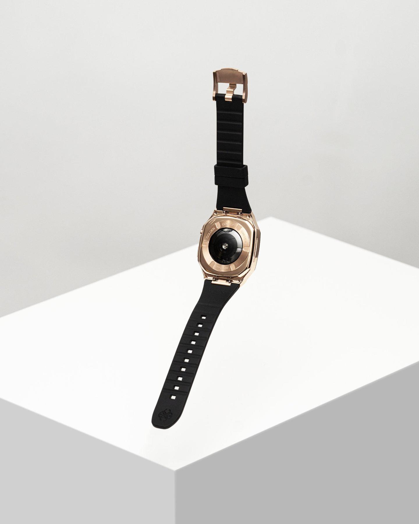 44MM】APPLE WATCH CASE - SP44 ROSE GOLD/BLACK | M9 collection